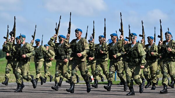 Празднование 95-й годовщины со дня образования Воздушно-десантных войск России