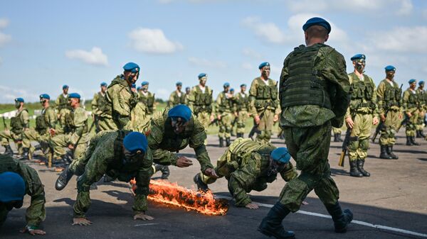 Празднование 95-й годовщины со дня образования Воздушно-десантных войск России