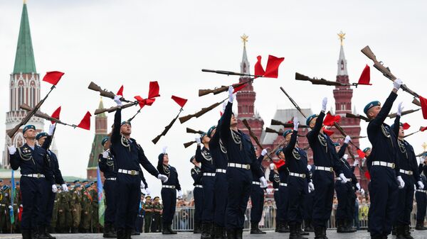 Празднование 95-й годовщины со дня образования Воздушно-десантных войск России