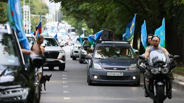 Празднование 95-й годовщины со дня образования Воздушно-десантных войск России