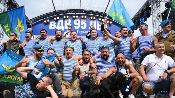 Празднование 95-й годовщины со дня образования Воздушно-десантных войск России