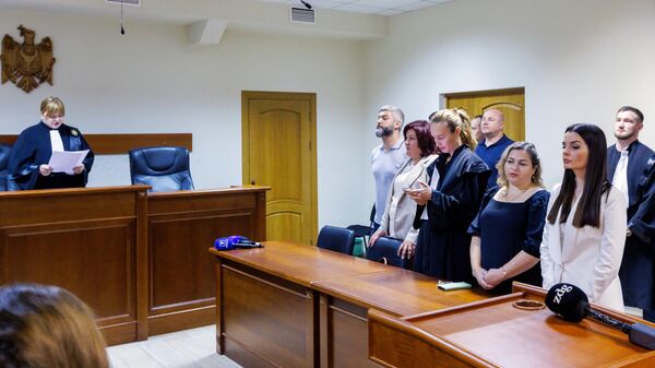 Оглашение приговора главе Гагаузии Е. Гуцул