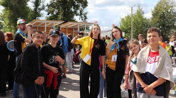 Детский оздоровительный лагерь Звёздный в Тульской области принял 300 детей из Курской области