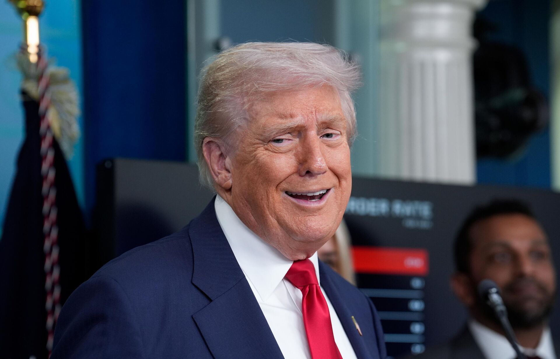 Выступление президента США Д. Трампа Выступление президента США Д. Трампа - РИА Новости, 1920, 14.04.2026