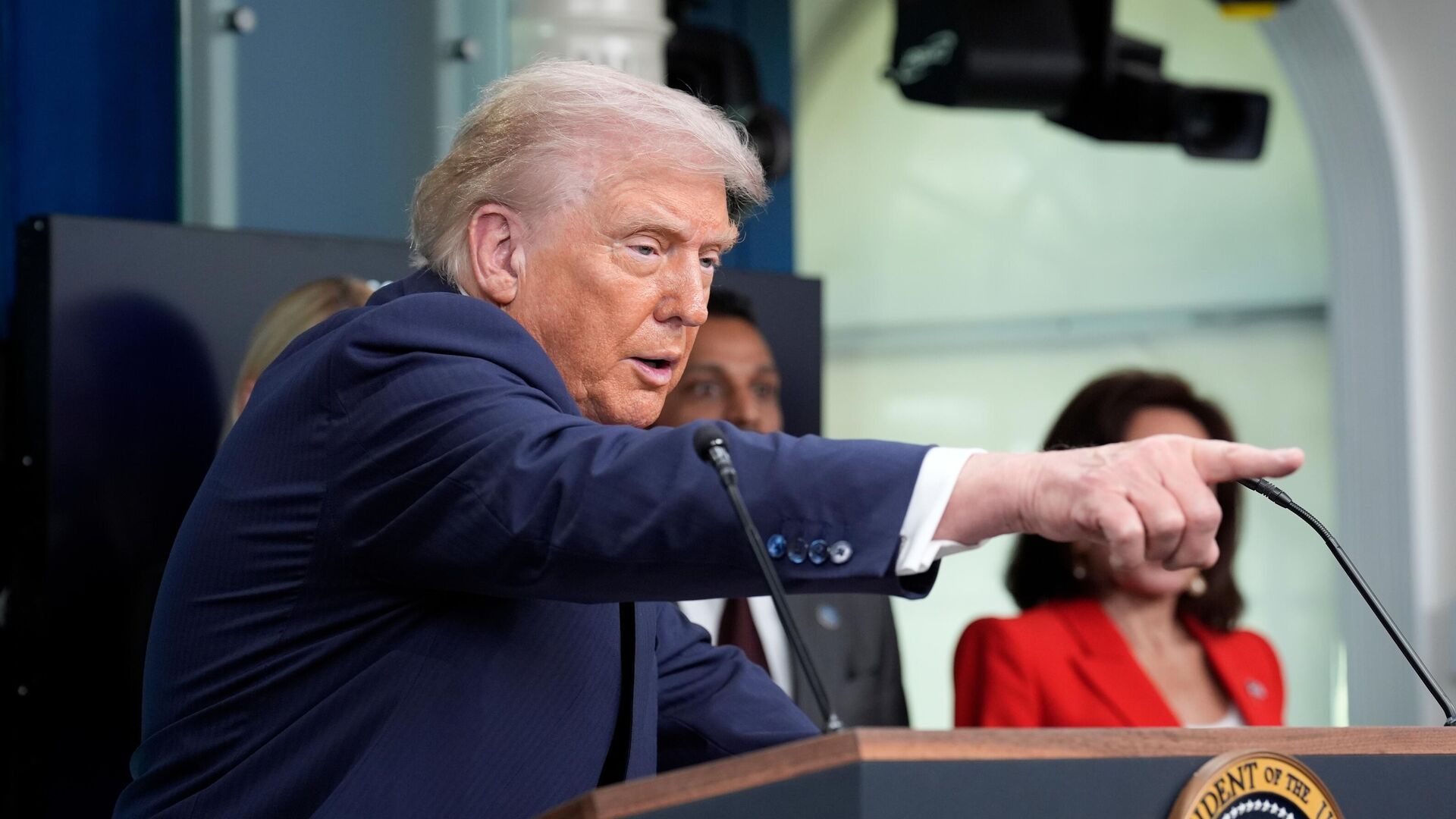 Выступление президента США Д. Трампа - РИА Новости, 1920, 12.03.2026