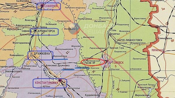 Аналитический обзор текущей ситуации на Константиновском и Краматорско-Дружковском направлениях