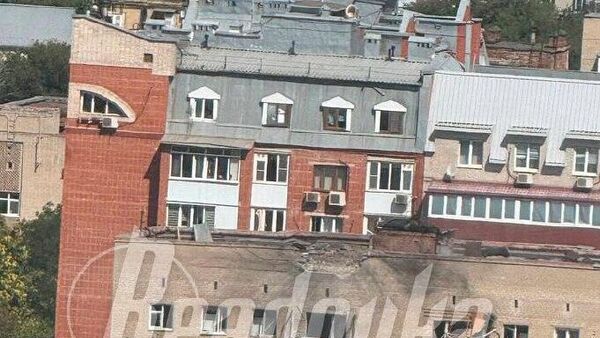 Украинские террористы нанесли удар по жилому дому в центре Ростова-на-Дону