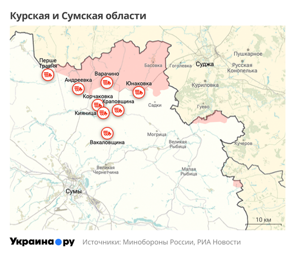 Курская и Сумская области