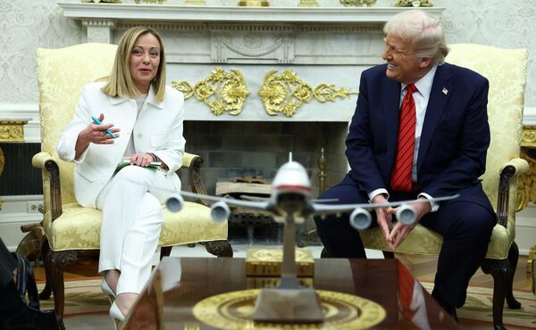 Мелони и Трамп