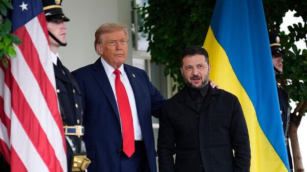 Зеленский прибыл в Белый дом на встречу с президентом США Трампом