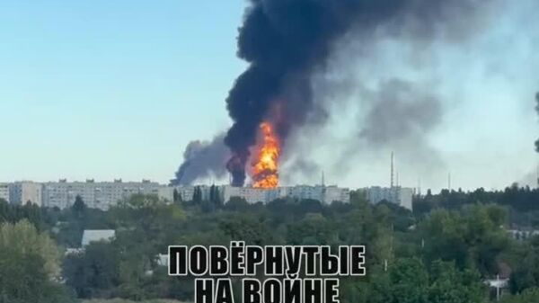 Пожар на Кременчугском НПЗ поражает масштабами