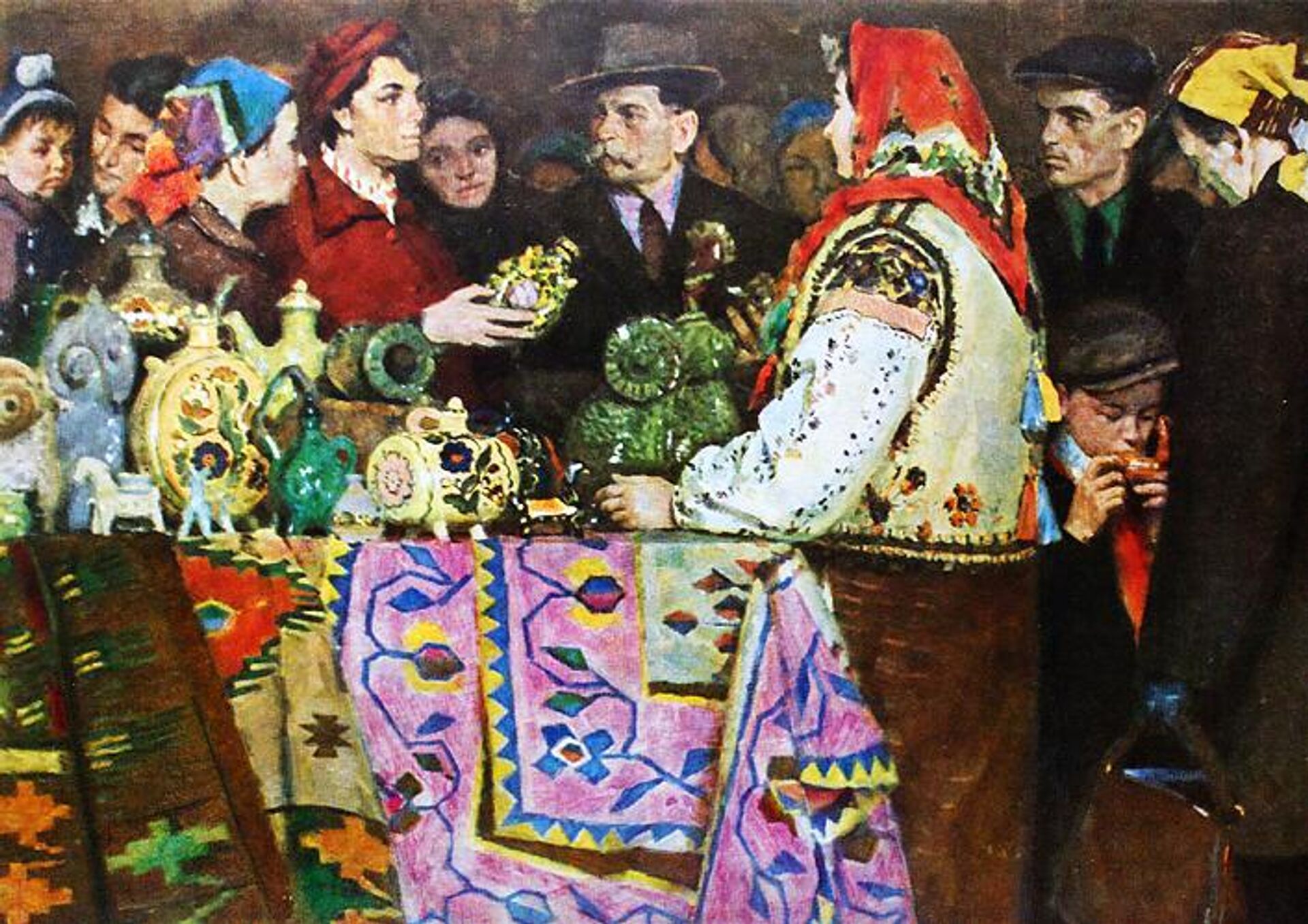 Картина Леонида Чичкана  - РИА Новости, 1920, 20.08.2025