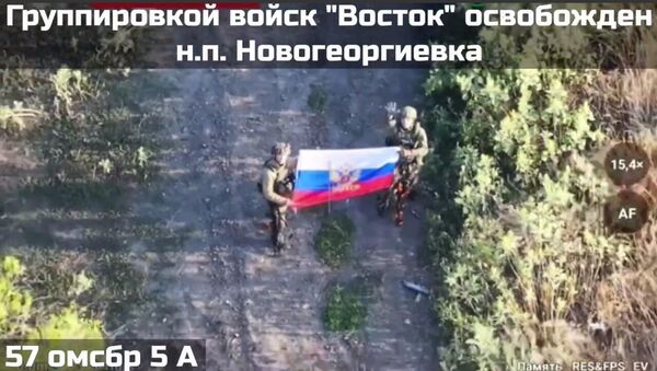Бойцы ГВ Восток ВС РФ в Новогеоргиевке