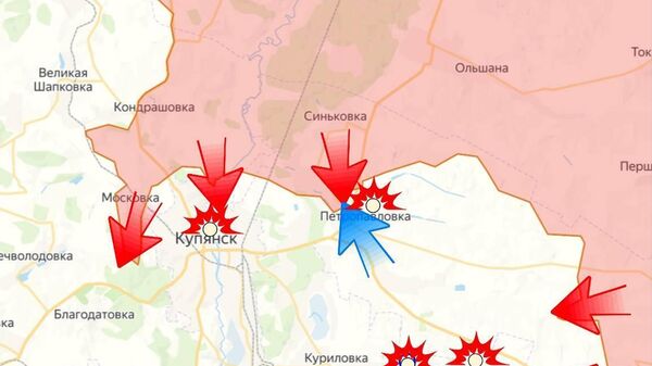 Обстановка на Купянском направлении
