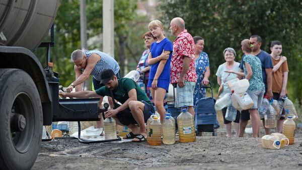 Ситуация с водоснабжением в ДНР