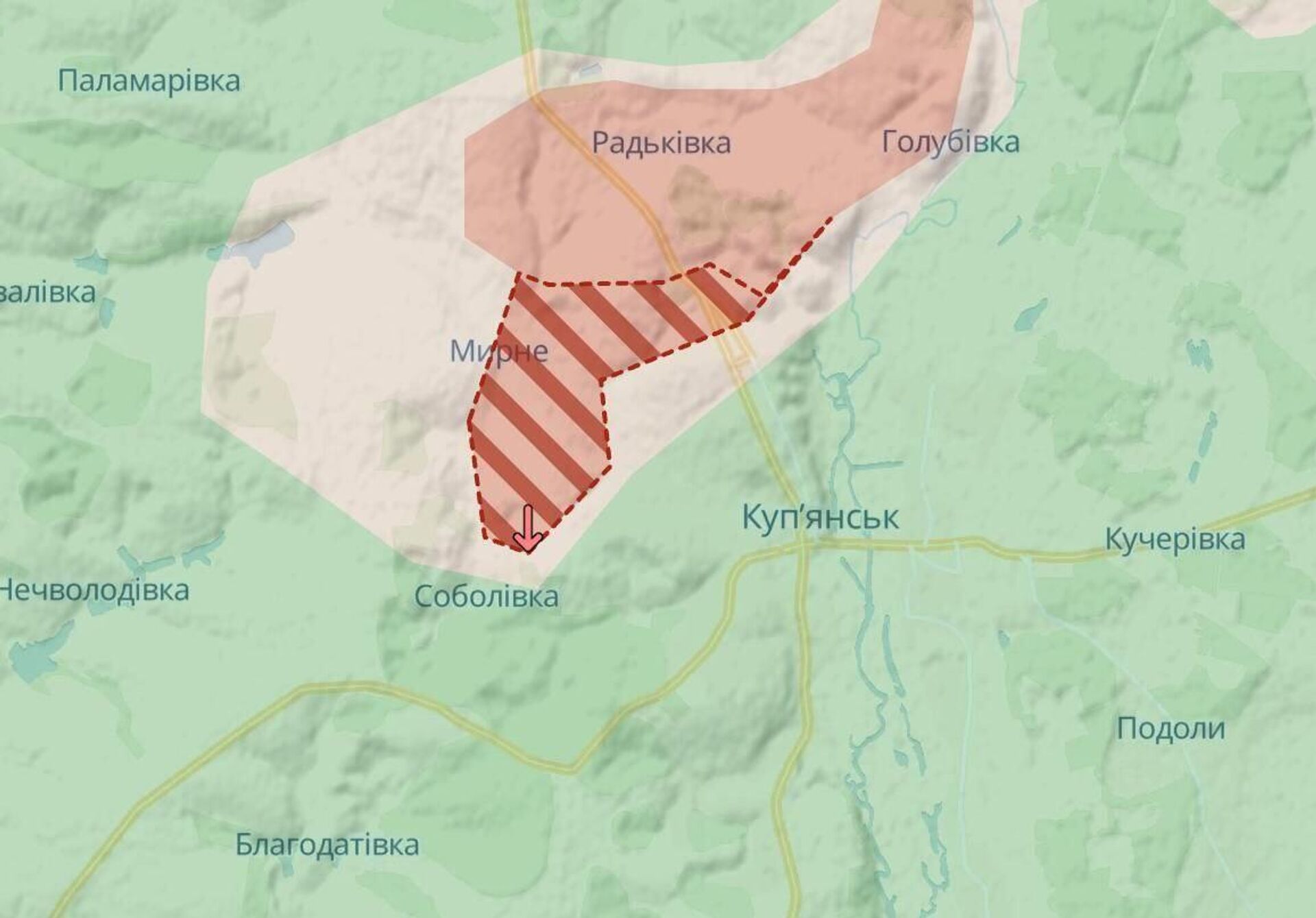 ВС РФ наращивают успешное наступление под Купянском и на западе Донбасса, сообщает украинский мониторинговый паблик DeepState ВС РФ наращивают успешное наступление под Купянском и на западе Донбасса, сообщает украинский мониторинговый паблик DeepState - РИА Новости, 1920, 25.08.2025