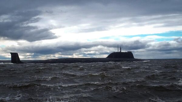Атомная подводная лодка К-572 «Пермь» впервые вышла на заводские ходовые испытания в Северодвинске