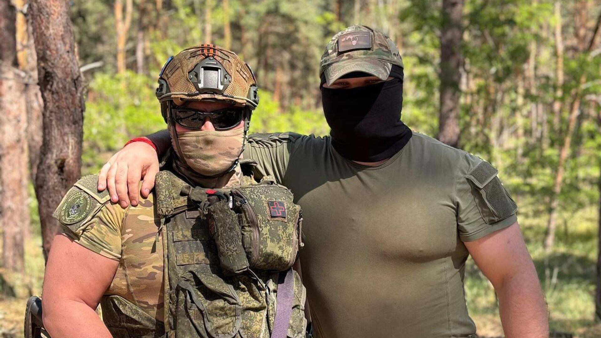 Пума и Граница в лесу - РИА Новости, 1920, 29.08.2025