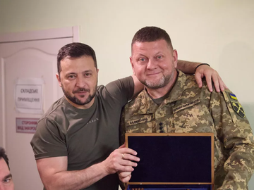 Залужный и Зеленский