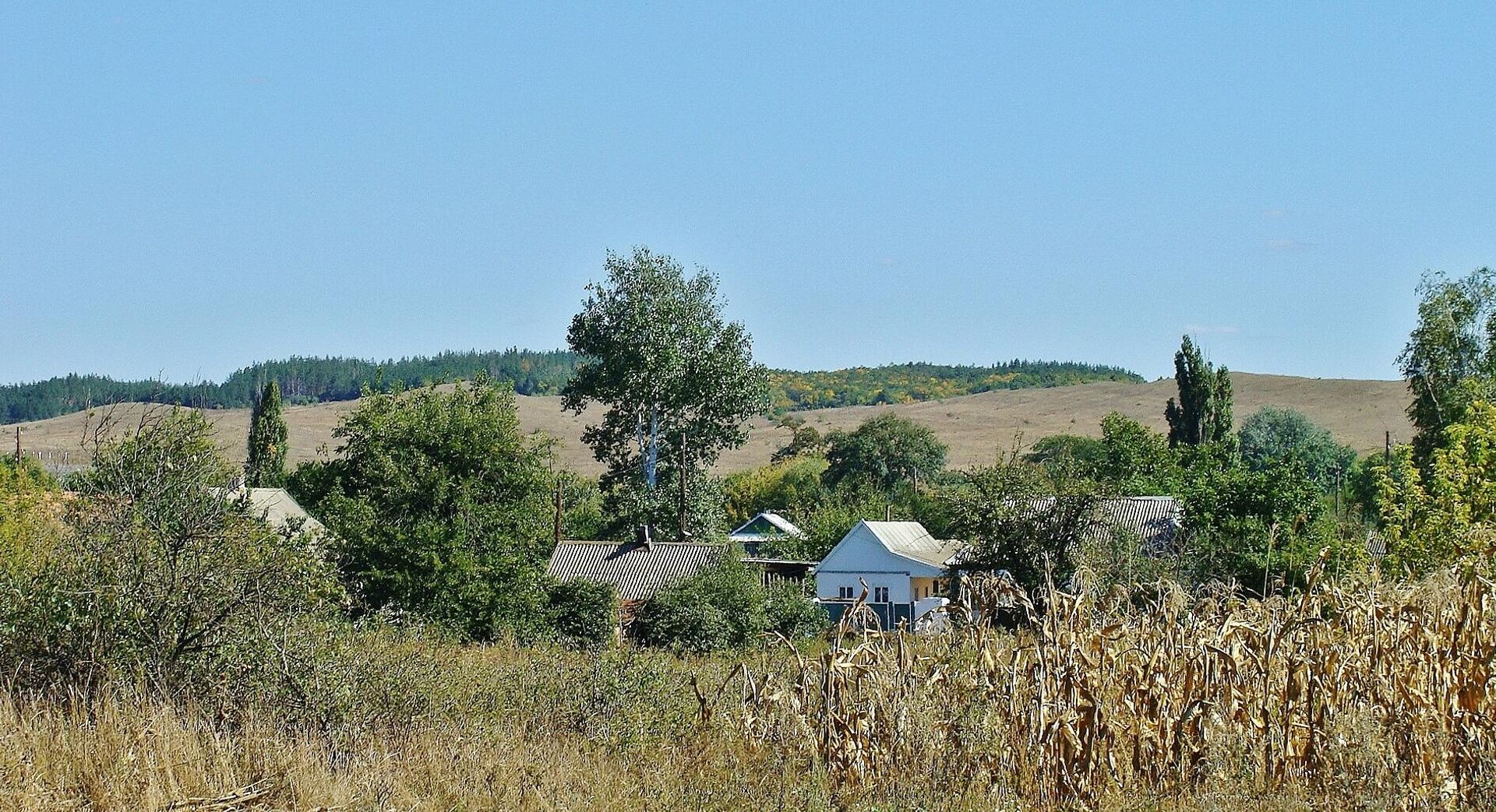 Село Новопетровское. Донбасс Село Новопетровское. Донбасс - РИА Новости, 1920, 27.08.2025
