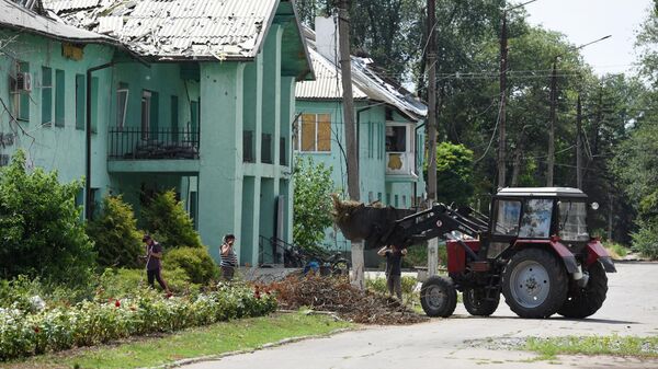 Повседневная жизнь в Курахово Донецкой народной республики