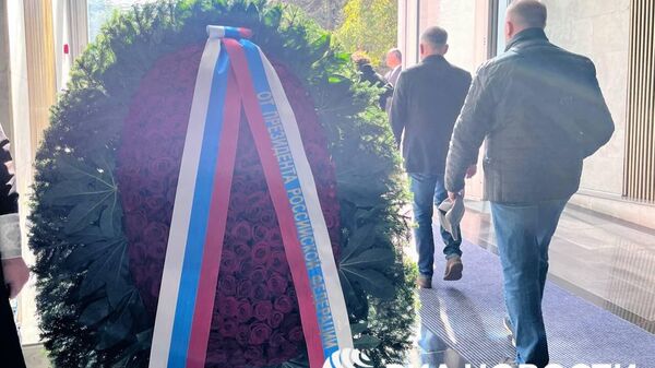 Церемония прощания с членом СПЧ, журналистом, исполнительным директором международной медиагруппы Россия сегодня Кириллом Вышинским прошла в Москве