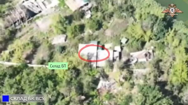 Разгром склада боеприпасов ВСУ под Клебан-Быком