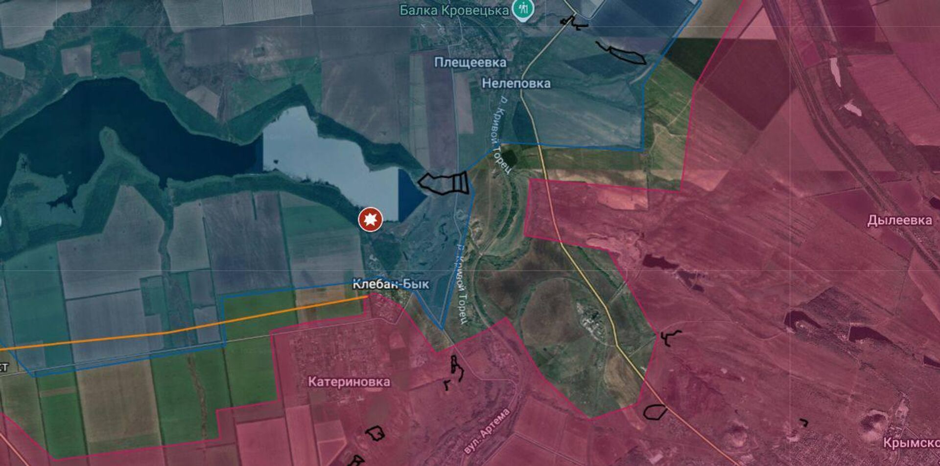 Разгром склада боеприпасов ВСУ под Клебан-Быком - РИА Новости, 1920, 30.08.2025