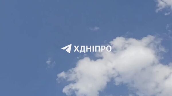 В Днепропетровске пожар после прилета Герани