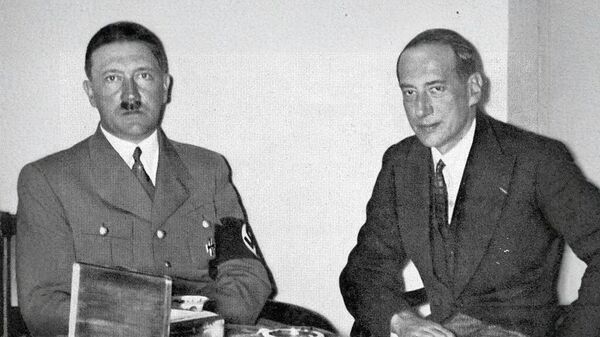 Адольф Гитлер и Юзеф Бек