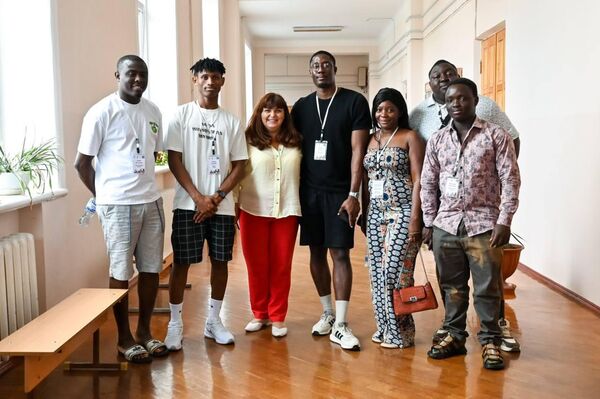 Африканские волонтеры впервые прибыли в Запорожскую область