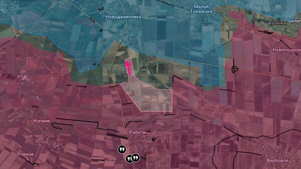 В Запорожской области ВС РФ продвинулись на участке между Работино и Новоданиловкой