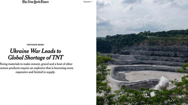 США столкнулись с кризисом поставок тротила на фоне украинского конфликта