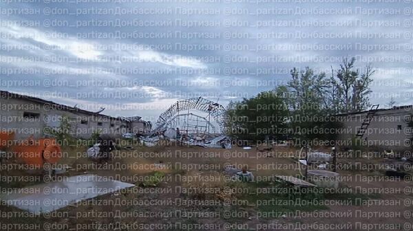 Удар по складу западного вооружения в селе Беззаботовка