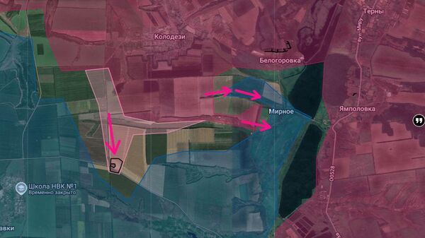 На Краснолиманском направлении бойцы группировки Запад продвинулись южнее села Колодези и продолжают атаки в сторону Мирного, сообщает Анатолий Радов