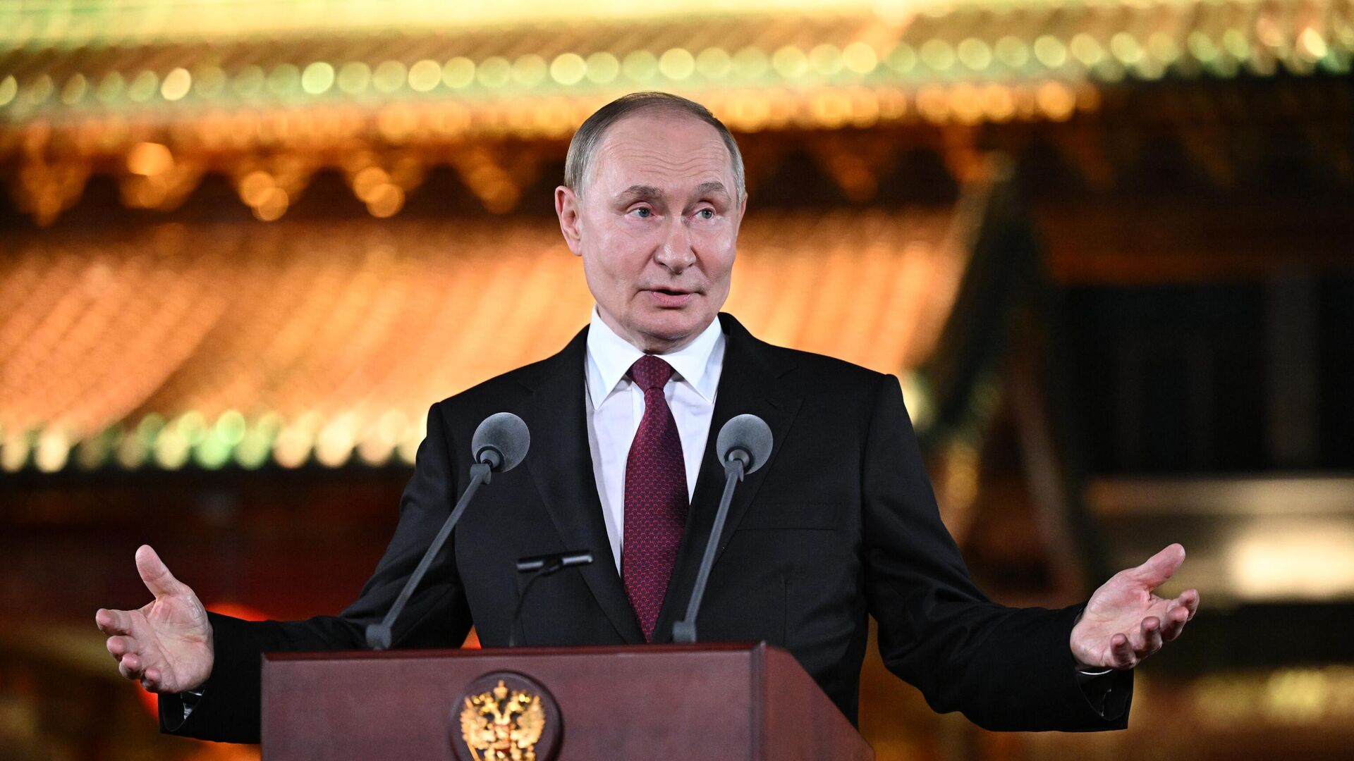 Официальный визит президента Владимира Путина в Китай - РИА Новости, 1920, 03.09.2025