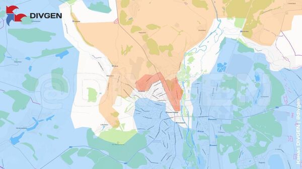 Изменения линии фронта за минувшие сутки нанёс на карту канал DivGen: