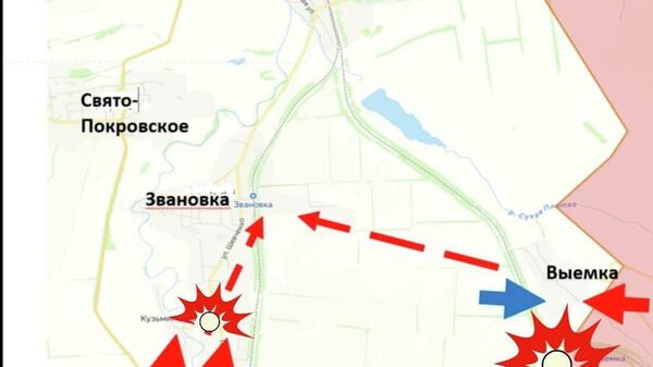 Обстановка на Северском участке фронта