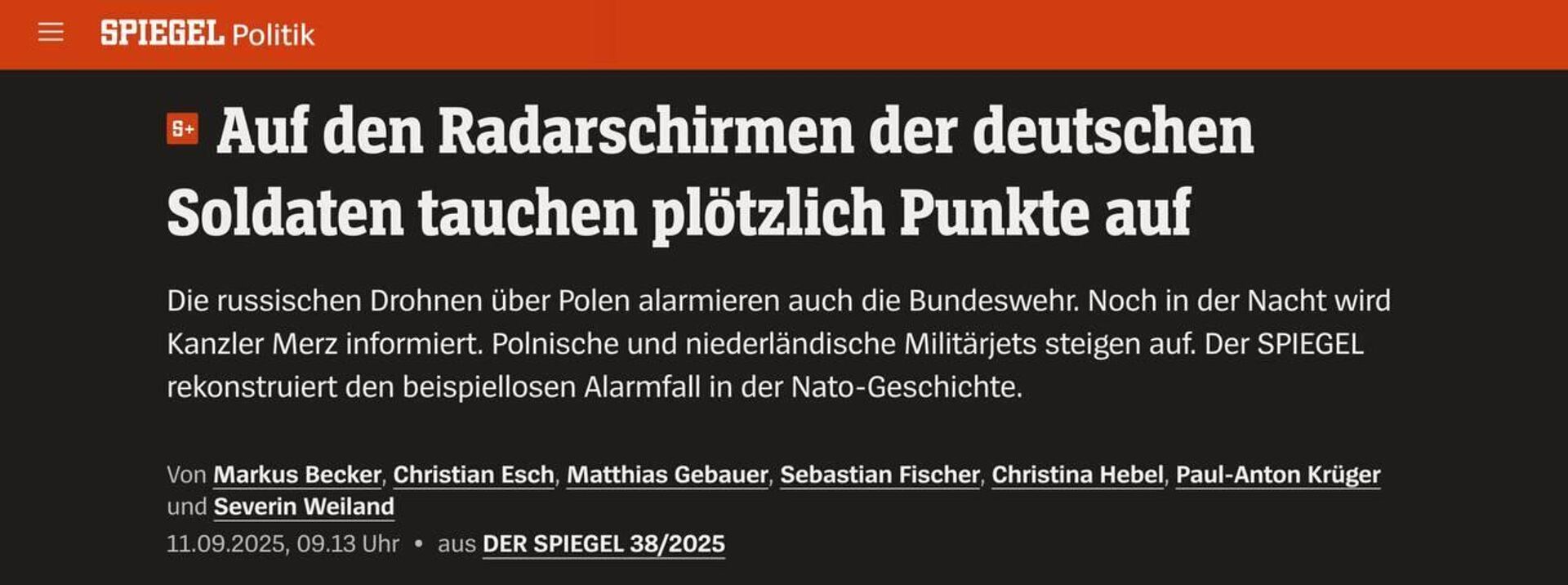 Залетевшие в Польшу БпЛА двигались в сторону базы НАТО в Жешуве, через которую идут поставки военной помощи Украине, — утверждает Spiegel - РИА Новости, 1920, 11.09.2025