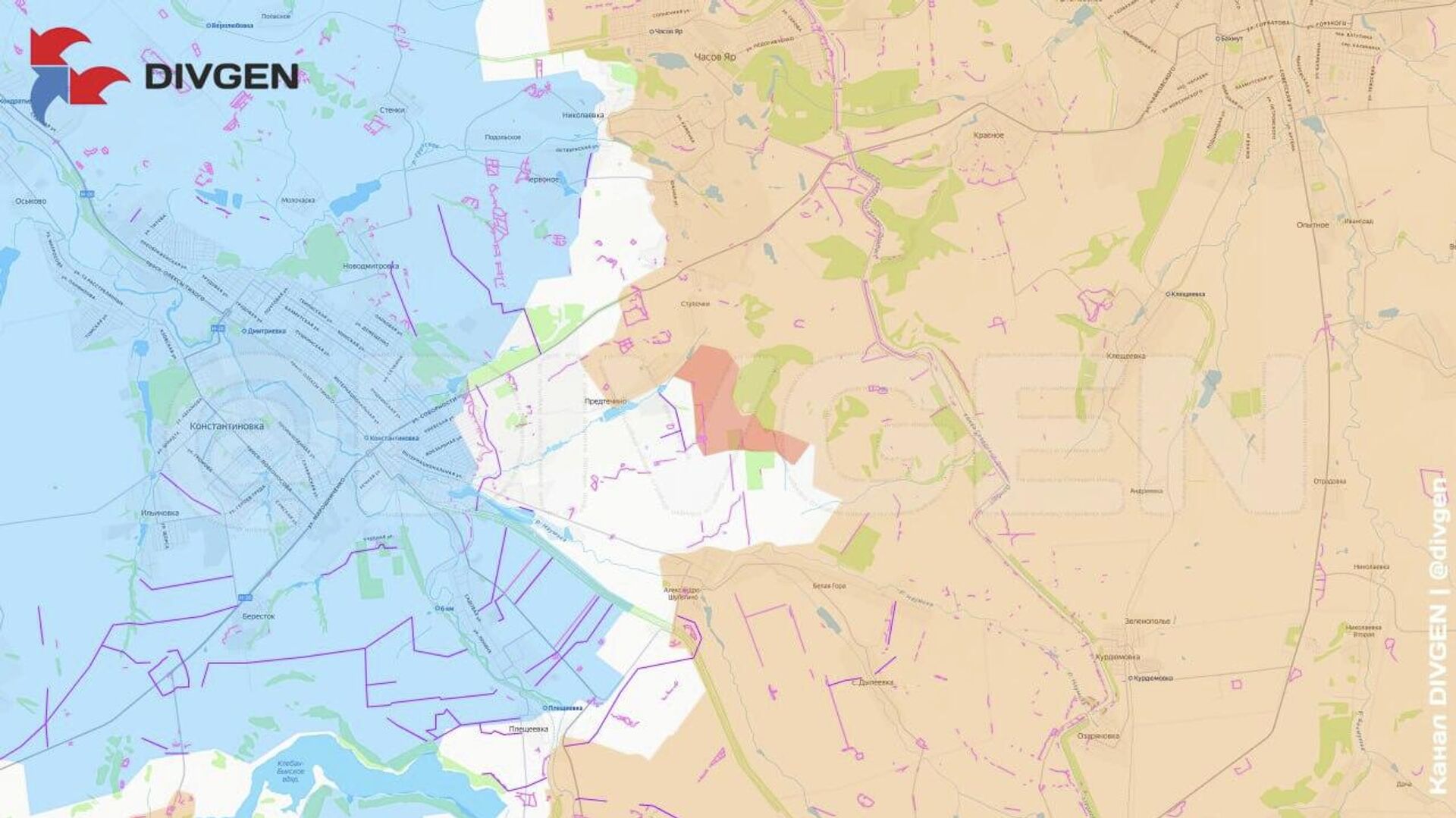 Константиновское направление - РИА Новости, 1920, 13.09.2025