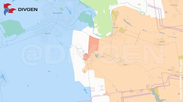 Изменения линии фронта за минувшие сутки нанёс на карту канал DivGen: