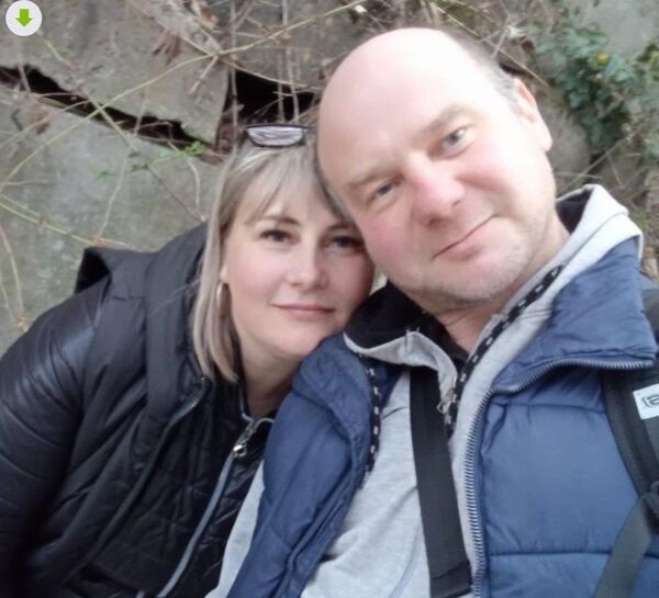 Николай с женой