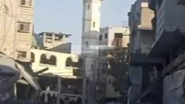 Израильская армия разрушила мечеть Аль-Айбики на западе Газы