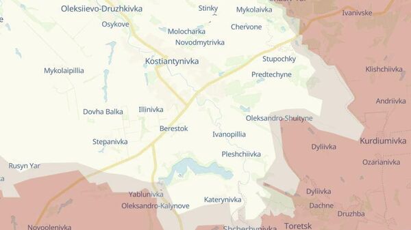 Ситуация в районе Константиновки продолжает стремительно обостряться, констатируют украинские ресурсы