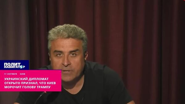 Украинский дипломат публично признал, что Киев вместе с ЕС морочит голову Трампу
