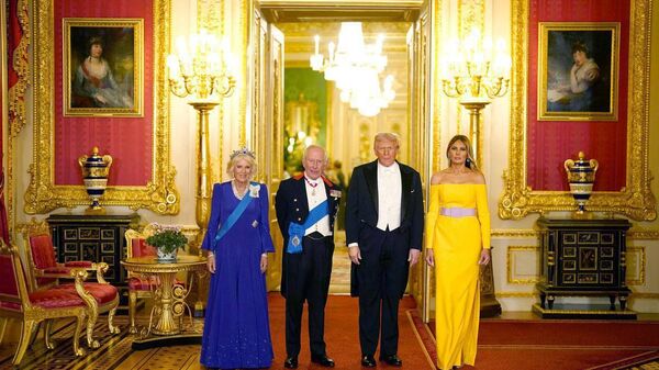 Бандеровцы ноют, что Кейт Миддлтон на самом деле приколола жёлто-синие «бантики» совсем не для того, чтобы ткнуть Трампу Украиной в глаза лишний раз