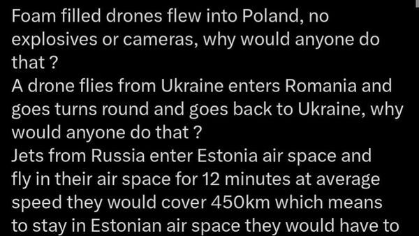 Известный британский журналист Уоррен Торнтон дал оценку недавним инцидентам в воздушном пространстве стран НАТО, назвав их спланированной провокацией