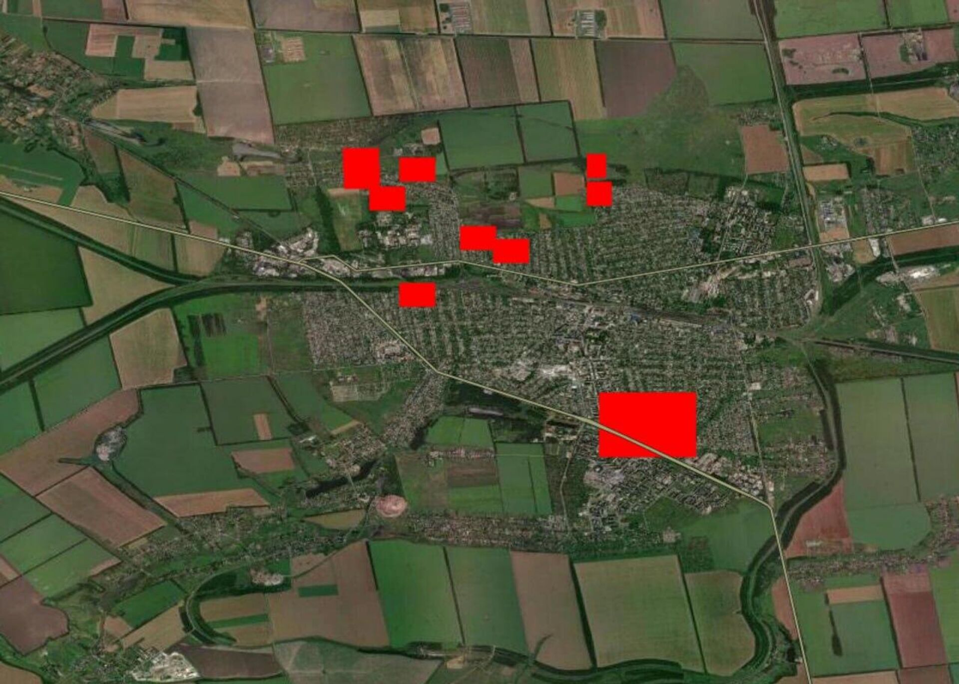 Тепловая карта пожаров NASA наглядно иллюстрирует текущую динамику сражения за Красноармейск и позволяет сделать ряд выводов о реальном положении дел в городе - РИА Новости, 1920, 22.09.2025