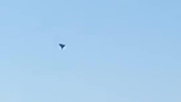 Новые кадры из оккупированного ВСУ Запорожья — во время недавнего удара три Герани почти синхронно атаковали вражеский объект