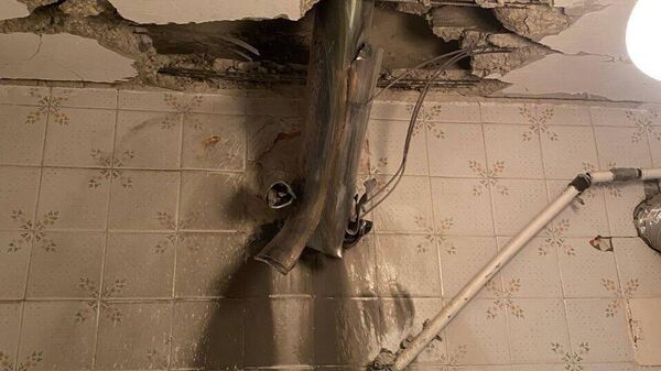 Появляются первые кадры последствий террористического удара ВСУ по населённому пункту Белая Берёзка в Брянской области